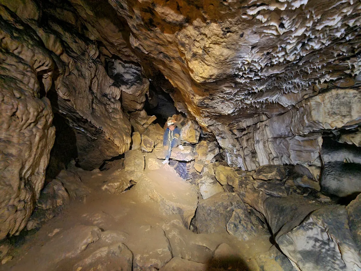 Caving in the Dordogne