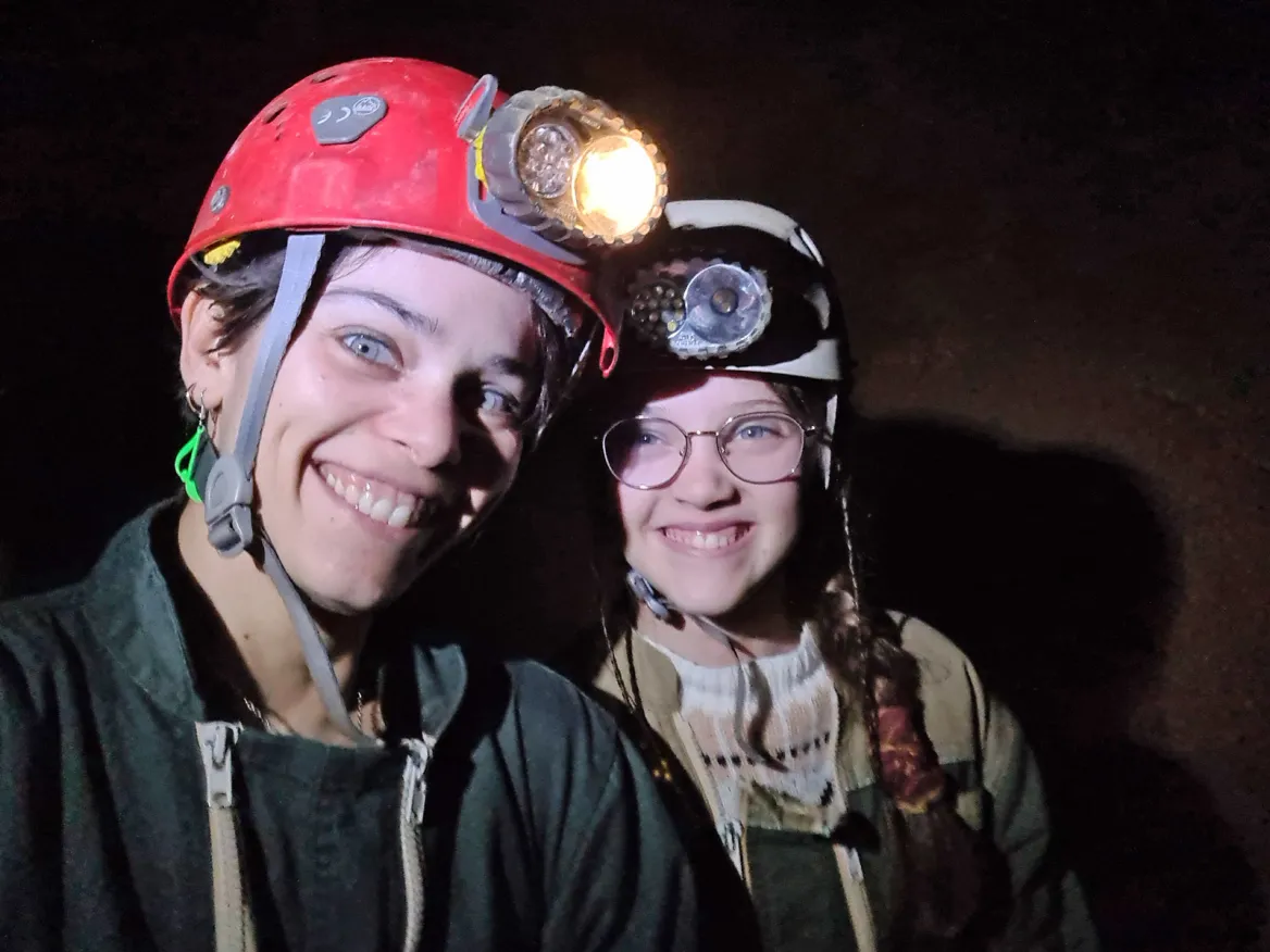 Caving in the Dordogne
