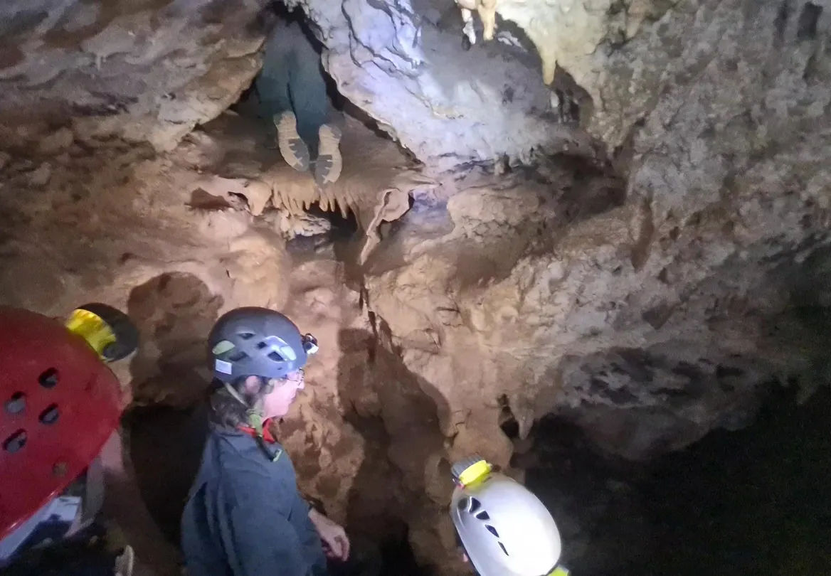Caving in the Dordogne