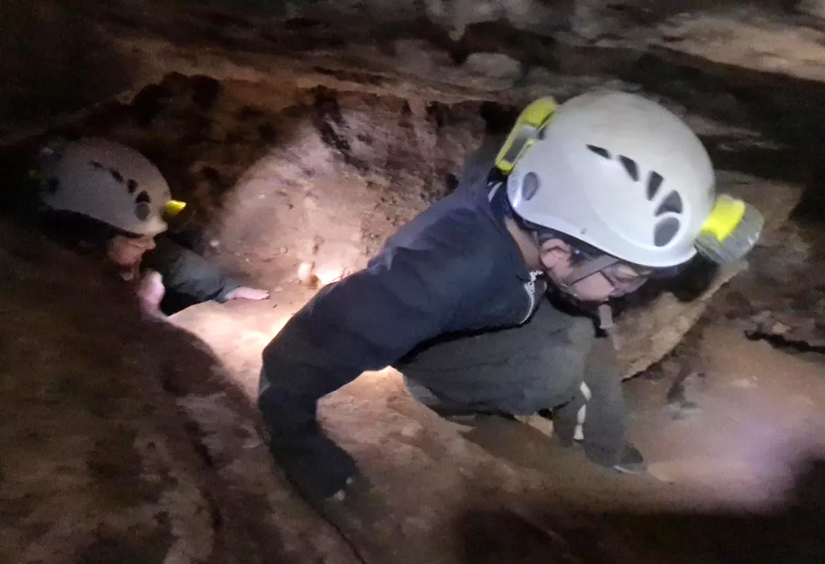 Caving in the Dordogne