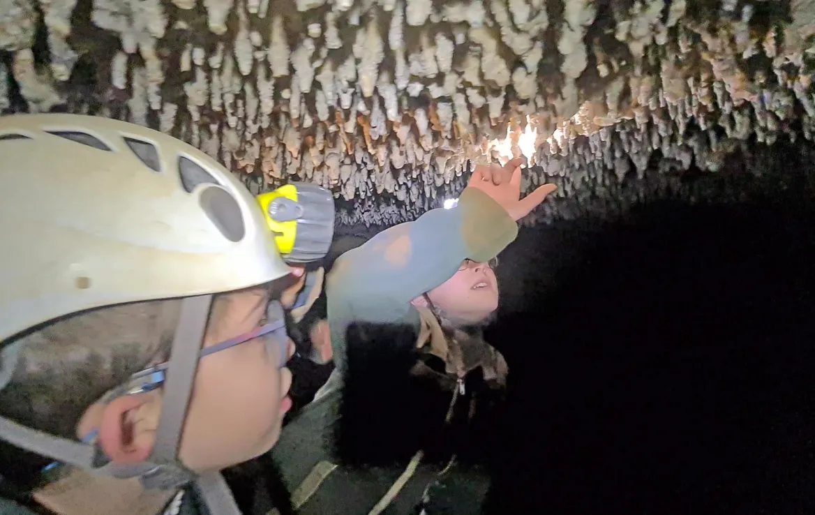 Caving in the Dordogne