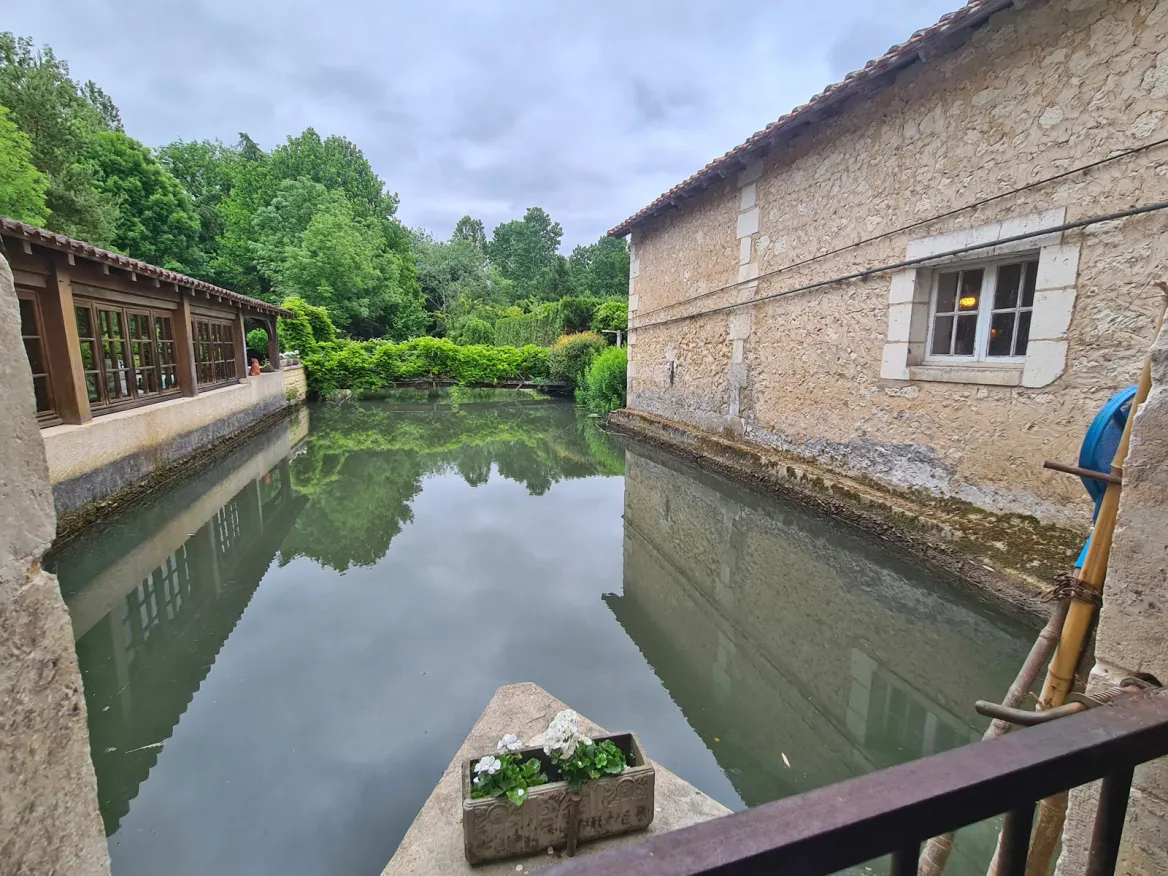 The Moulin de la Veyssière reach