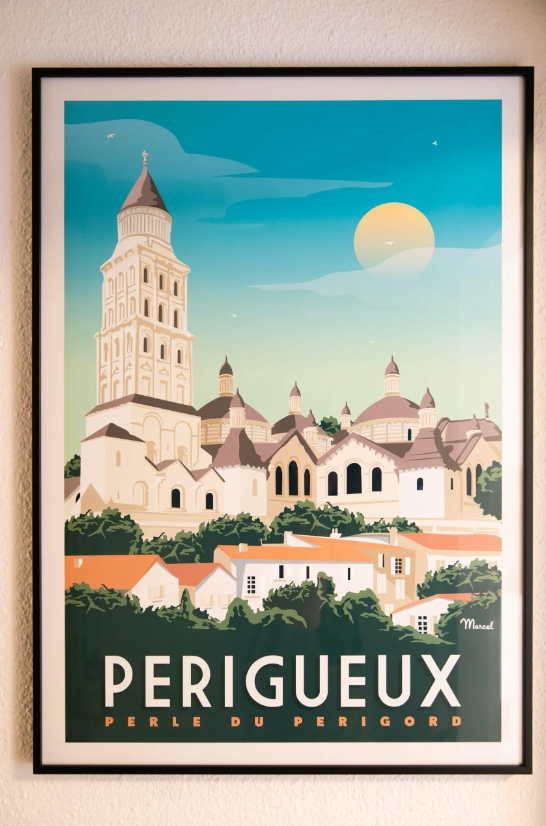 Affiche ville de Périgueux