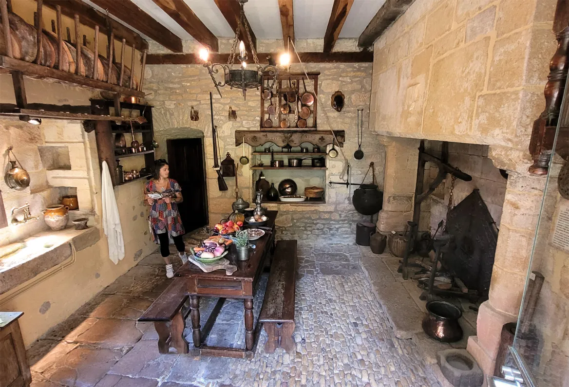 Dungeon, Manor and Garden of the Hall The kitchen