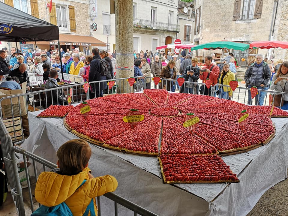 The Strawberry Festival in Vergt