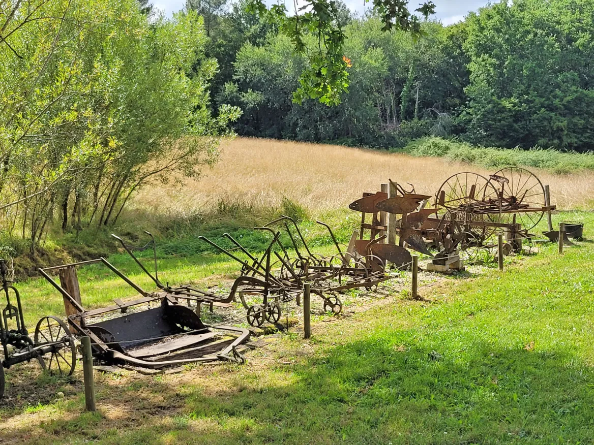 La Ferme du Parcot Les outils agricoles