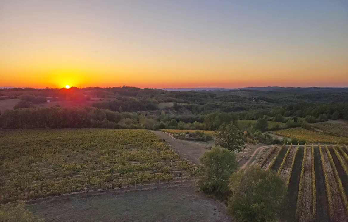 Sunset Tower of Moncalou