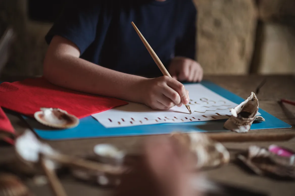 Atelier ecriture chateau de commarque