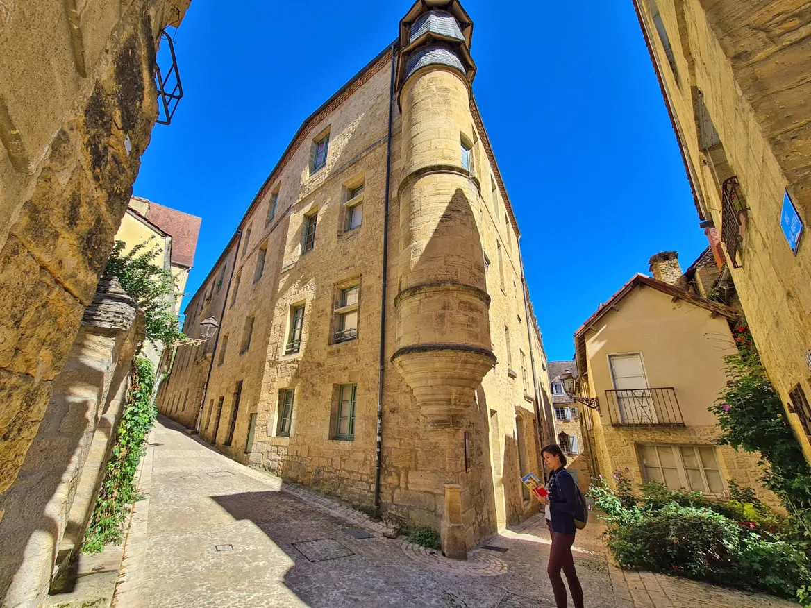 Facade of Sainte-Claire Abbey