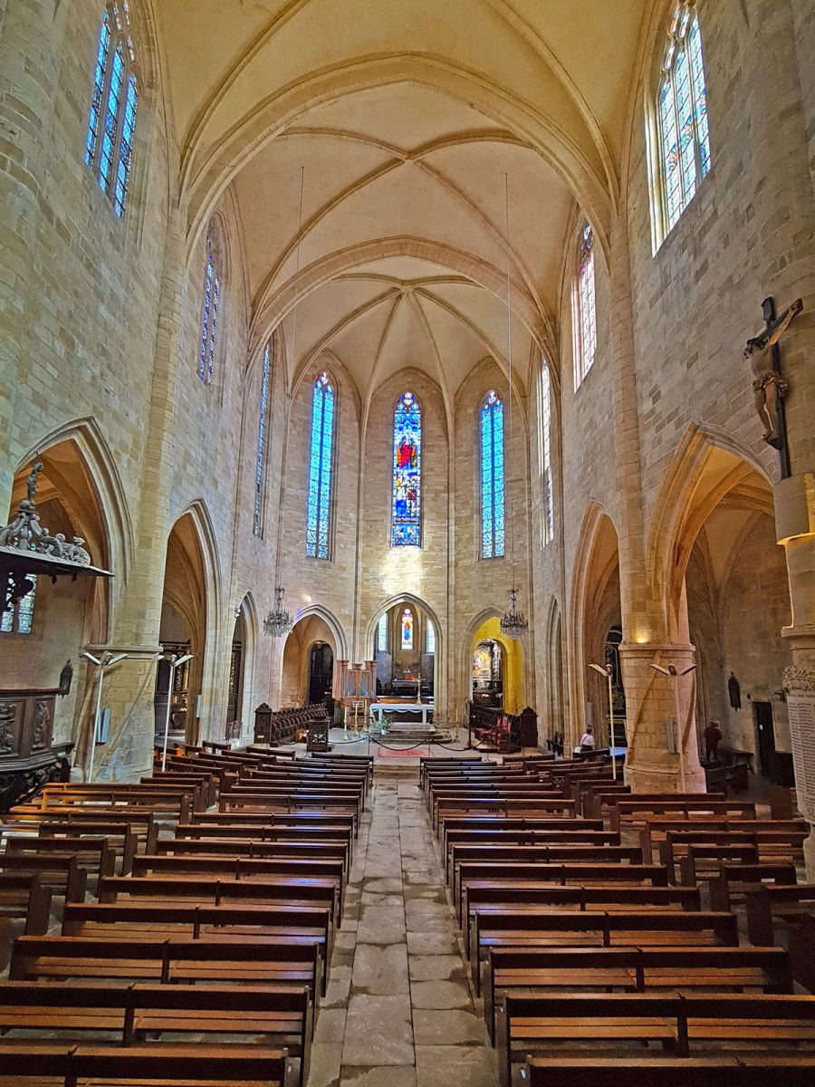 Interior of Sarlat Cathedral