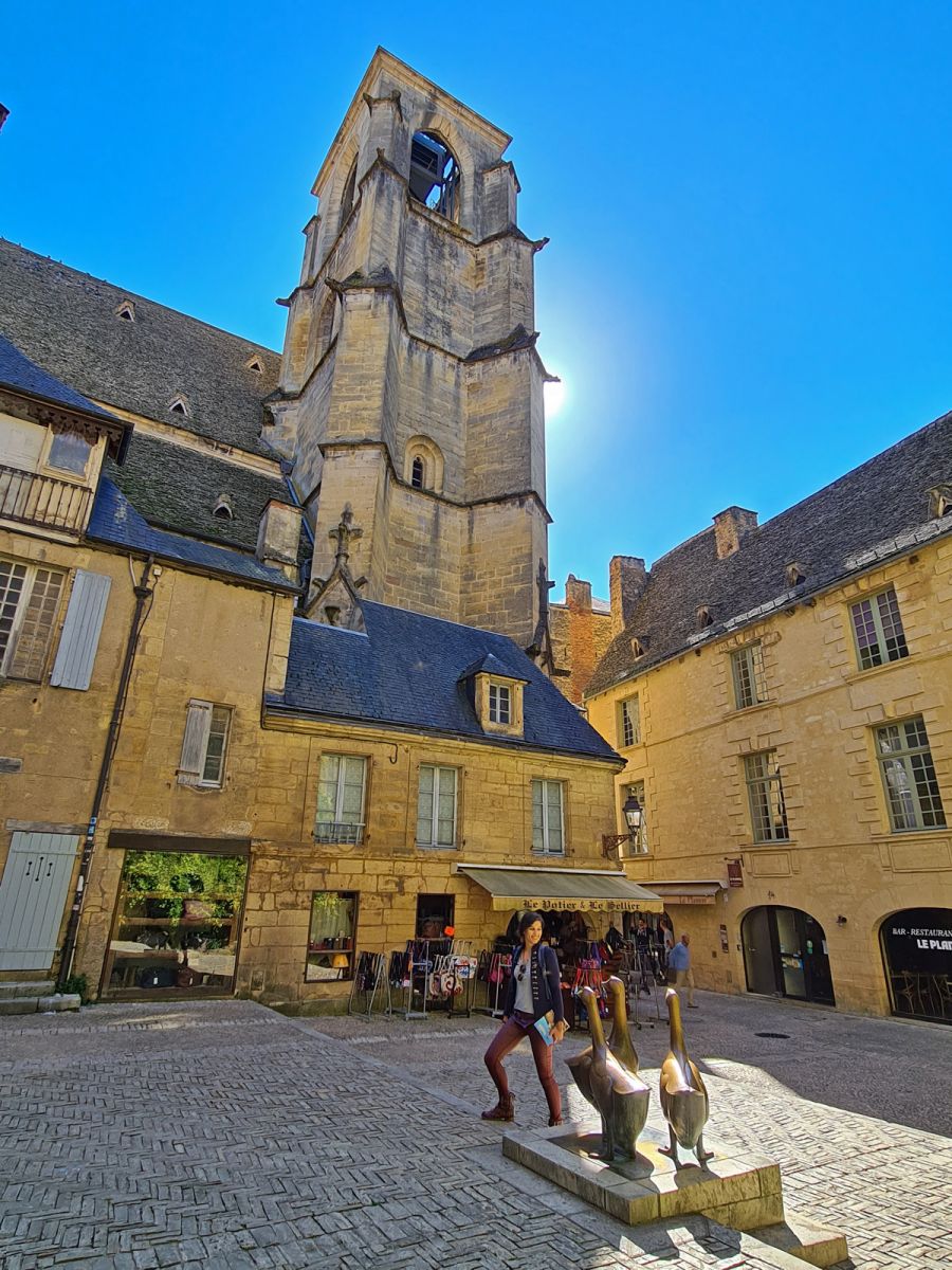 Sarlat Goose market square