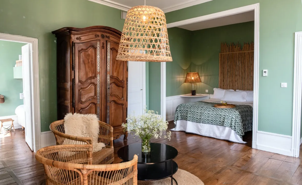 Hotel de Bouilhac in Montignac Room l'Alcove