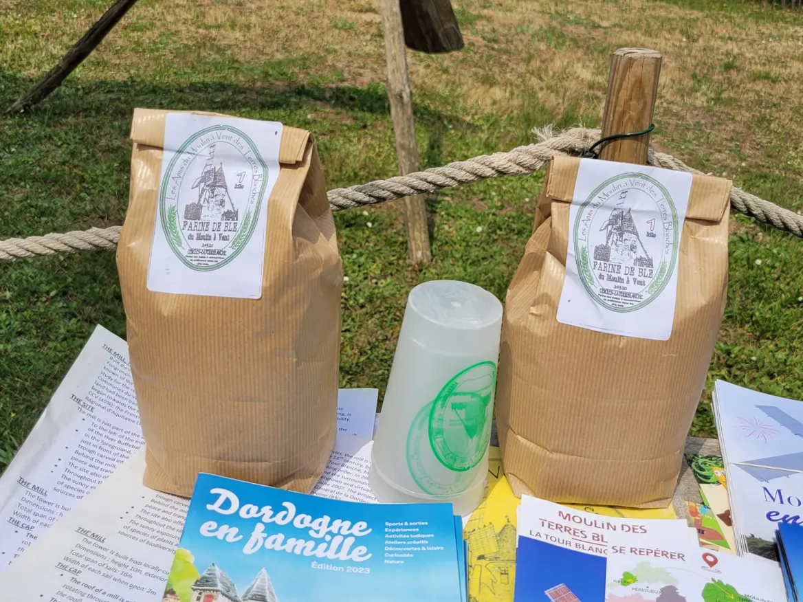 Flour from the white lands windmill