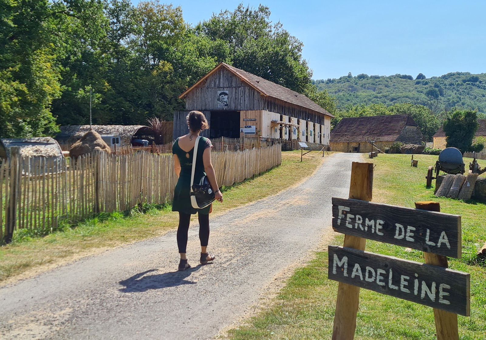 Troglodyte village of La Madeleine