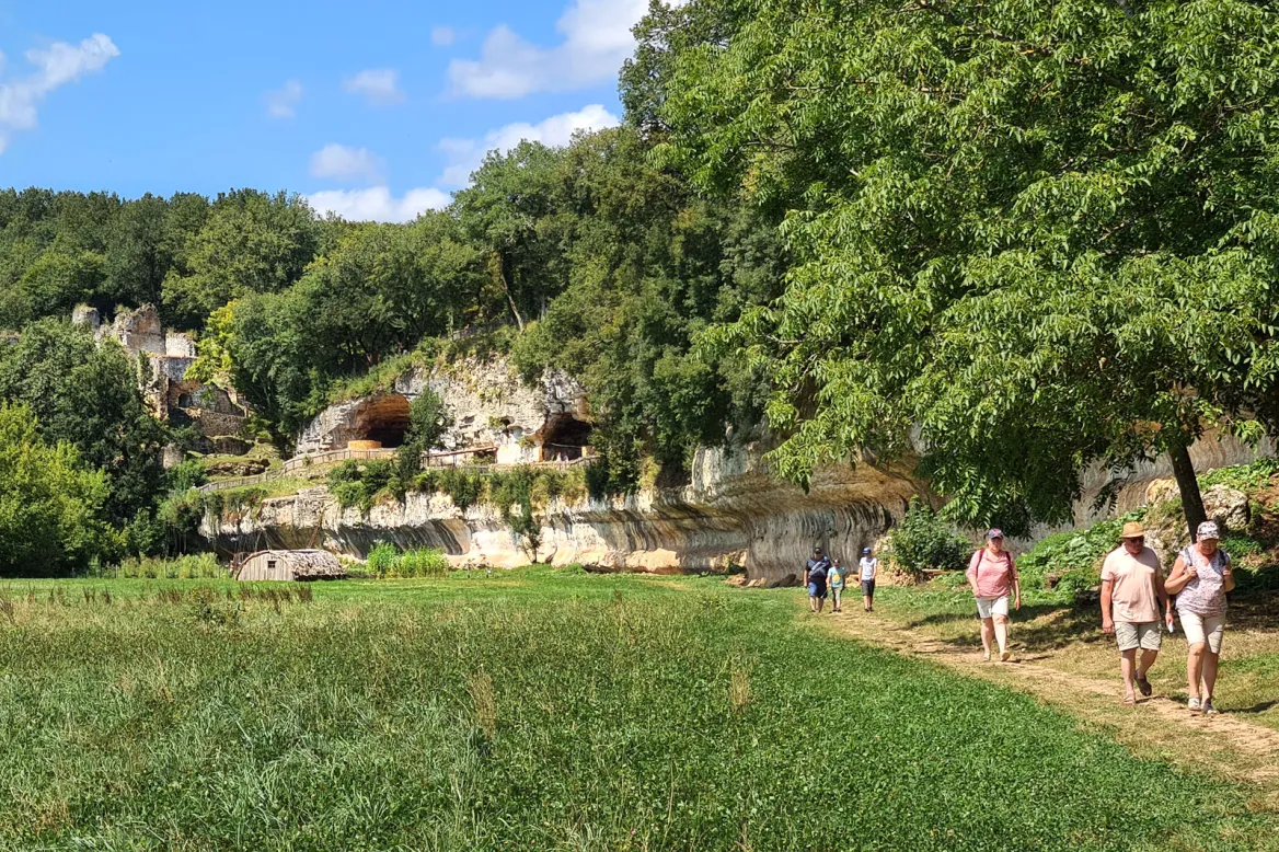 Troglodyte village of La Madeleine
