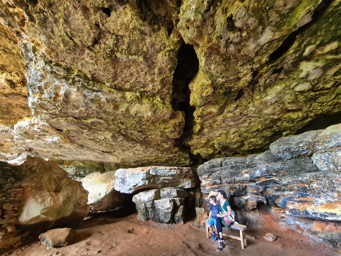Troglodyte village of La Madeleine