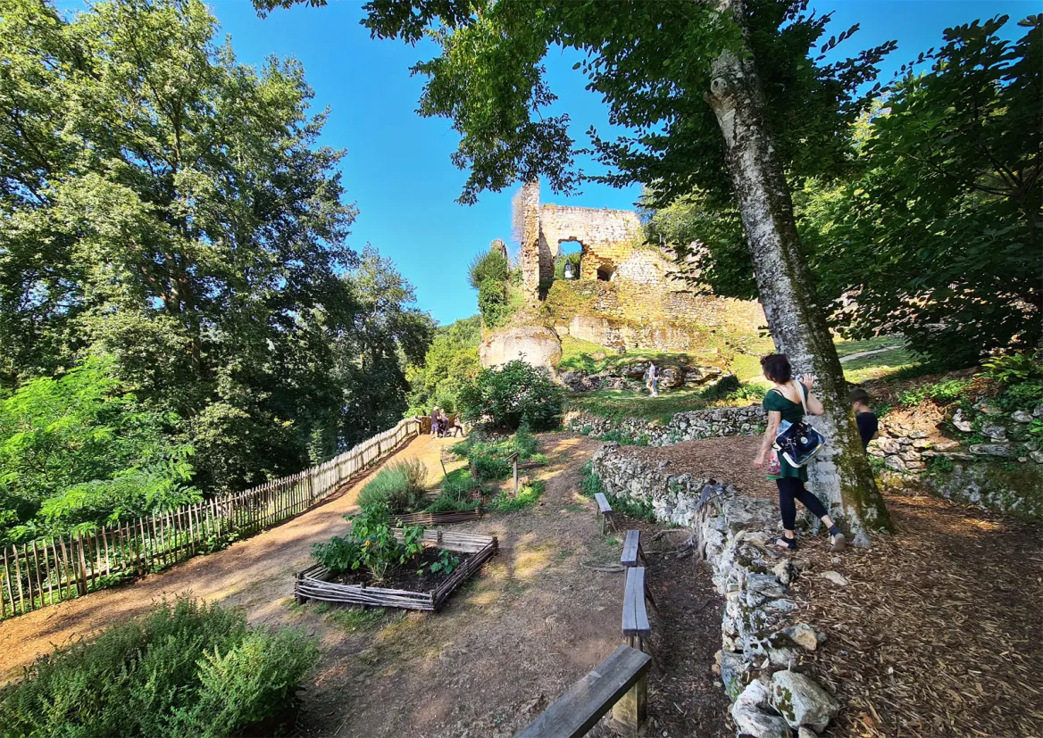 Troglodyte village of La Madeleine