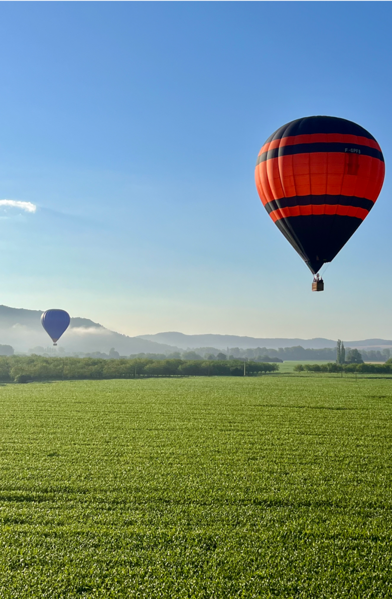 Balloon flight Hauts de Saint Vincent