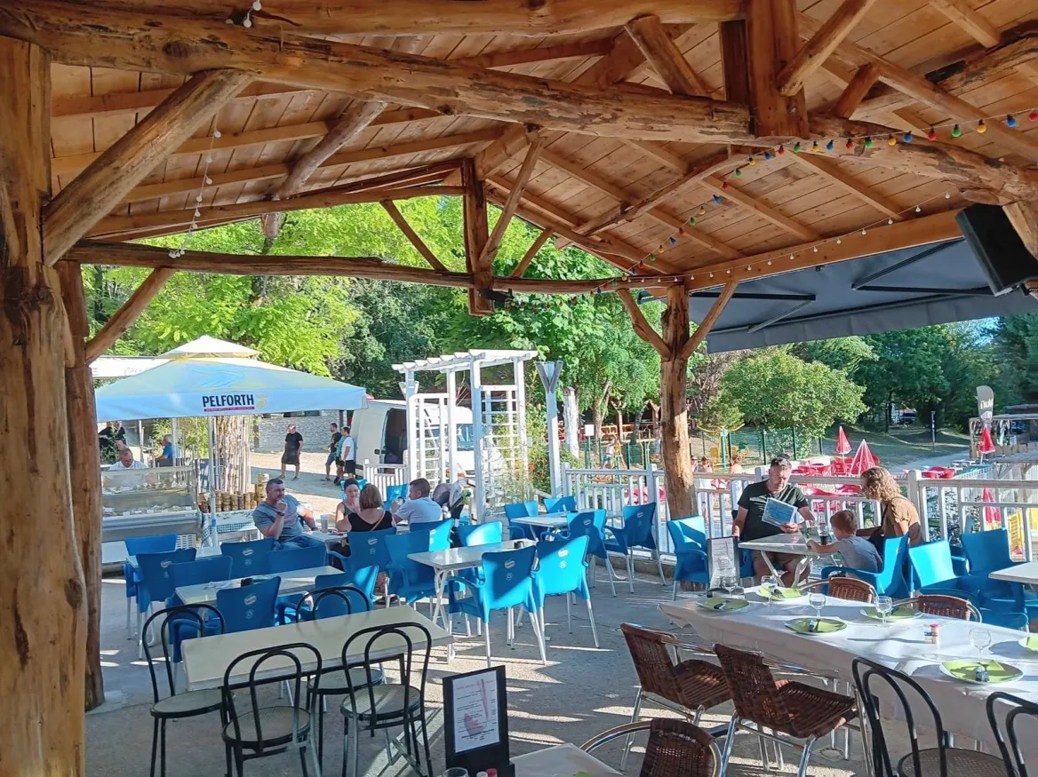 La Grande Prade campsite in the Black Perigord