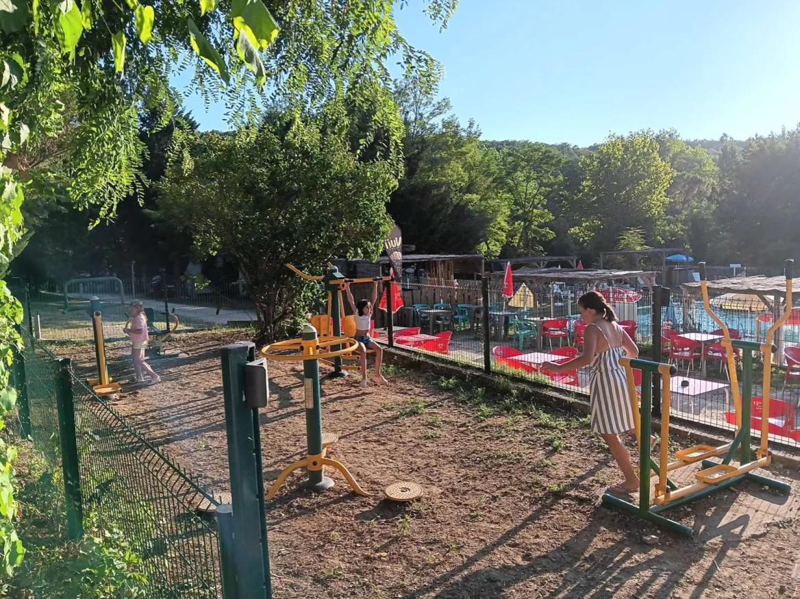 La Grande Prade campsite in the Black Perigord