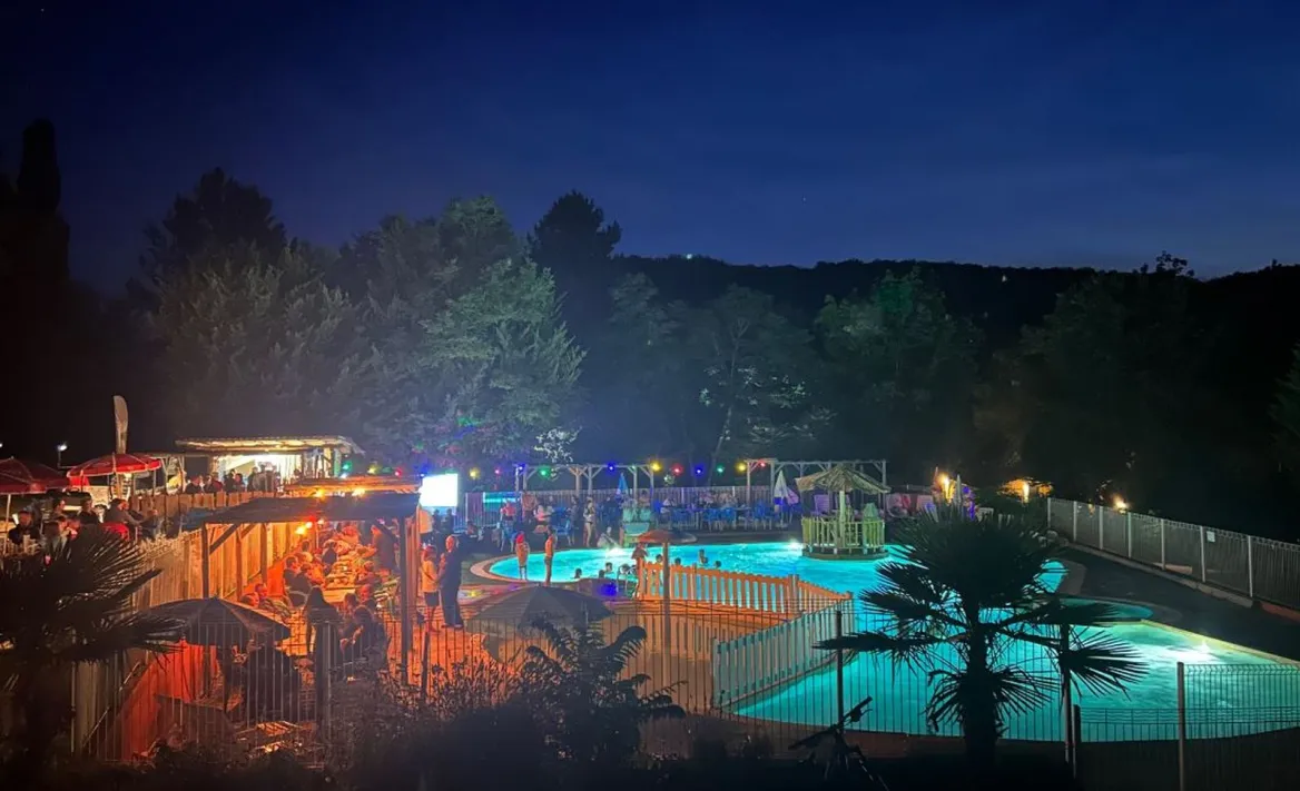 La Grande Prade campsite in the Black Perigord
