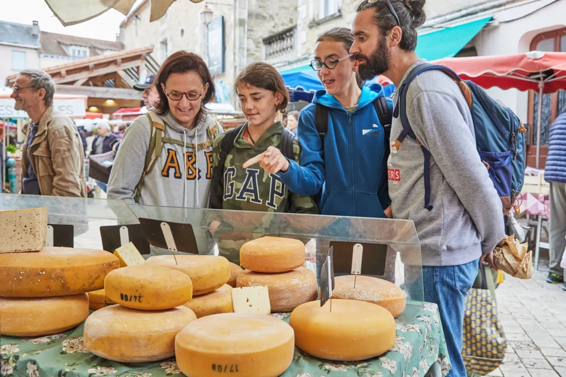 Marché de Piégut