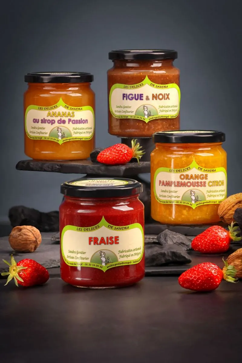 Délices de Sandra mijotés de fruits périgord