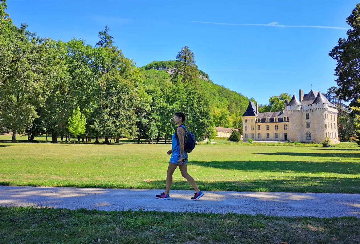 garden of the Château de Campagne