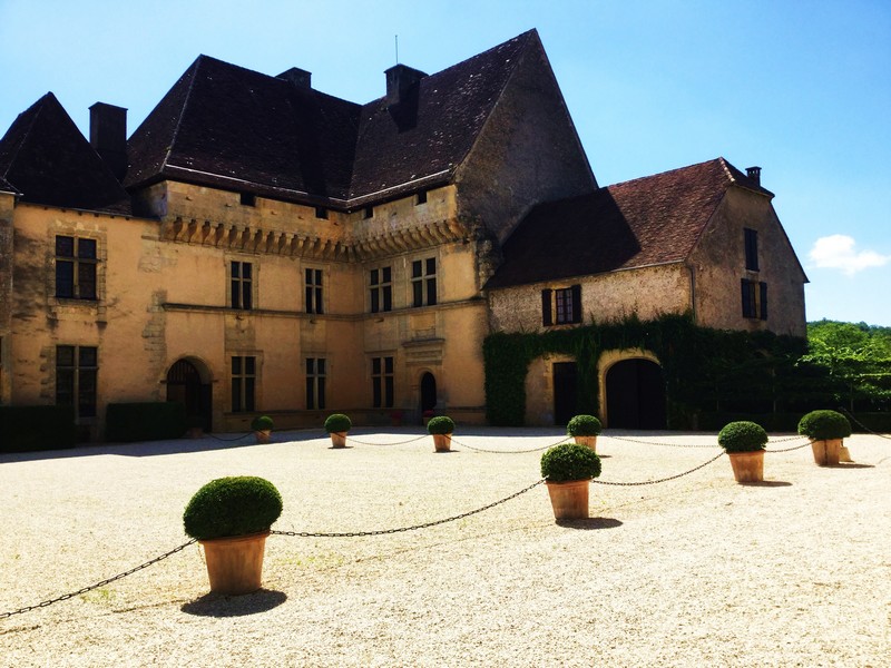 Le château de Losse et ses jardins