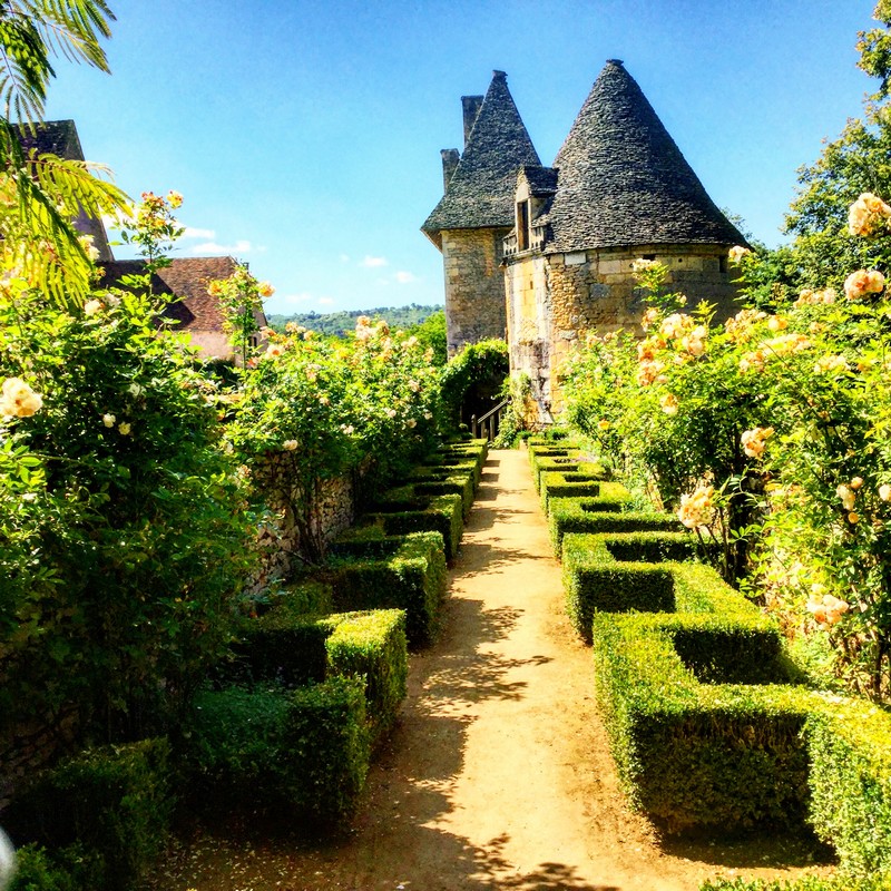 Le château de Losse et ses jardins