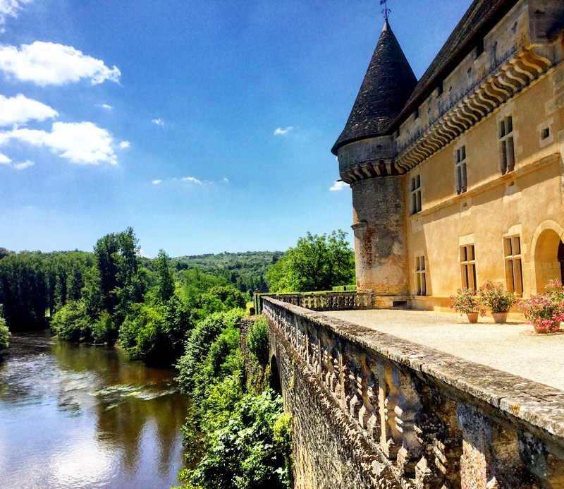 Le château de Losse et ses jardins