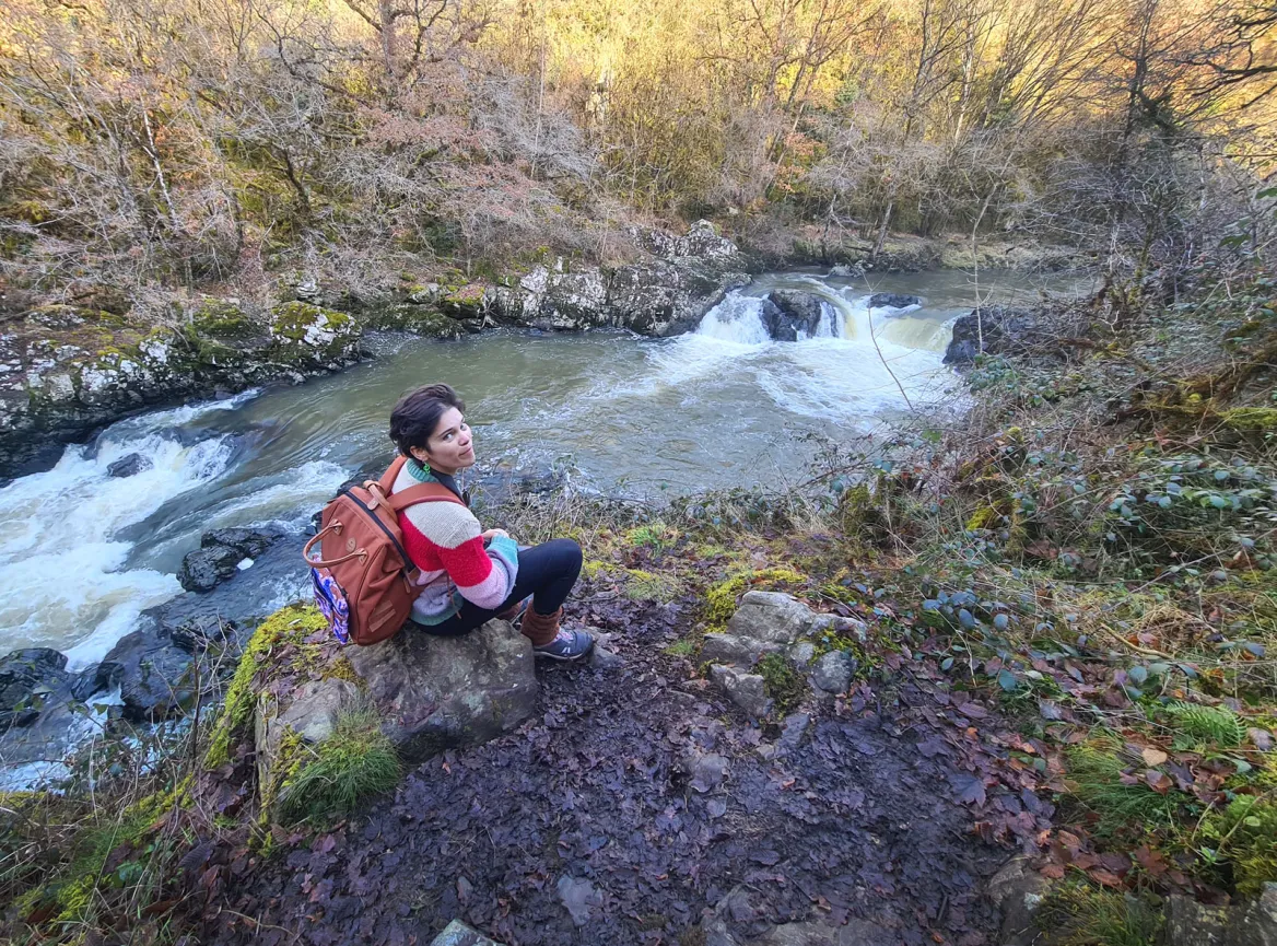 The Auvézère Gorges The Saut du Ruban