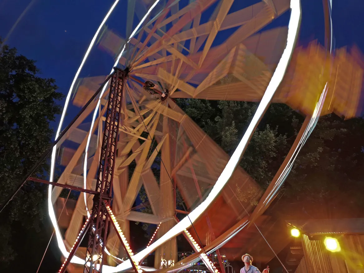 Ferris wheel of the bournat